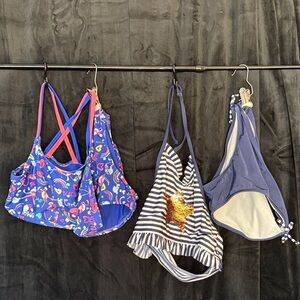 2 Cat & Jack Two-Piece Swim Set with swim shirt